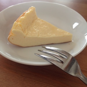 【糖質制限・バター不足対応】ラードのチーズケーキ★